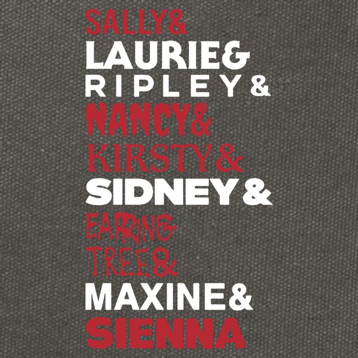 Sally And Laurie And Nancy And Kirsty And Sidney And Ering And Tree And Maxine A Cotton Canvas Backpack