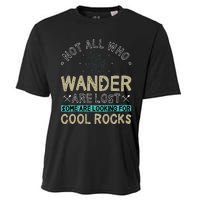 Some Are Looking For Cool Rocks Geologist Geode Hunter Cooling Performance Crew T-Shirt