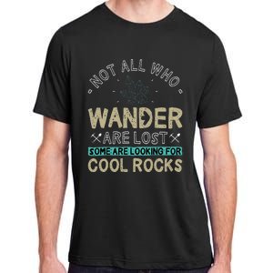 Some Are Looking For Cool Rocks Geologist Geode Hunter Adult ChromaSoft Performance T-Shirt