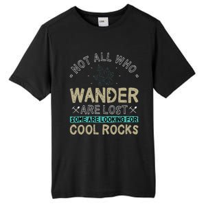 Some Are Looking For Cool Rocks Geologist Geode Hunter Tall Fusion ChromaSoft Performance T-Shirt