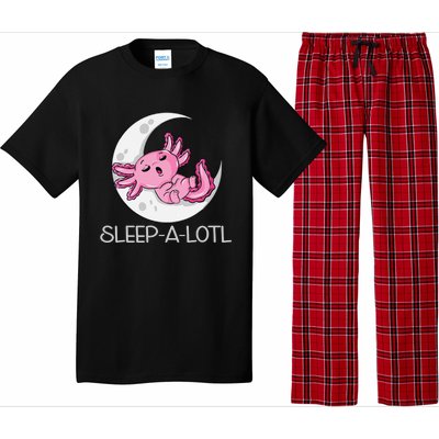 SLEEP A LOTL Sleeping Axolotl Pyjamas Funny Pajama Set