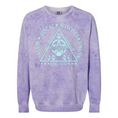 Salem Local Witches Colorblast Crewneck Sweatshirt