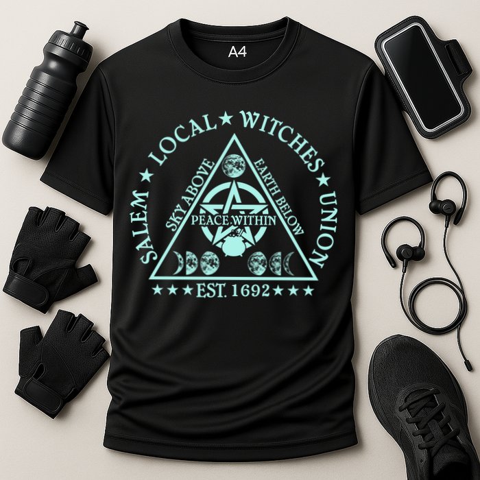 Salem Local Witches Cooling Performance Crew T-Shirt