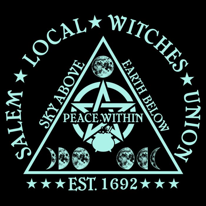Salem Local Witches Button