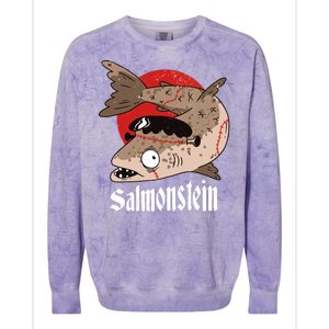 Salmonstein Colorblast Crewneck Sweatshirt