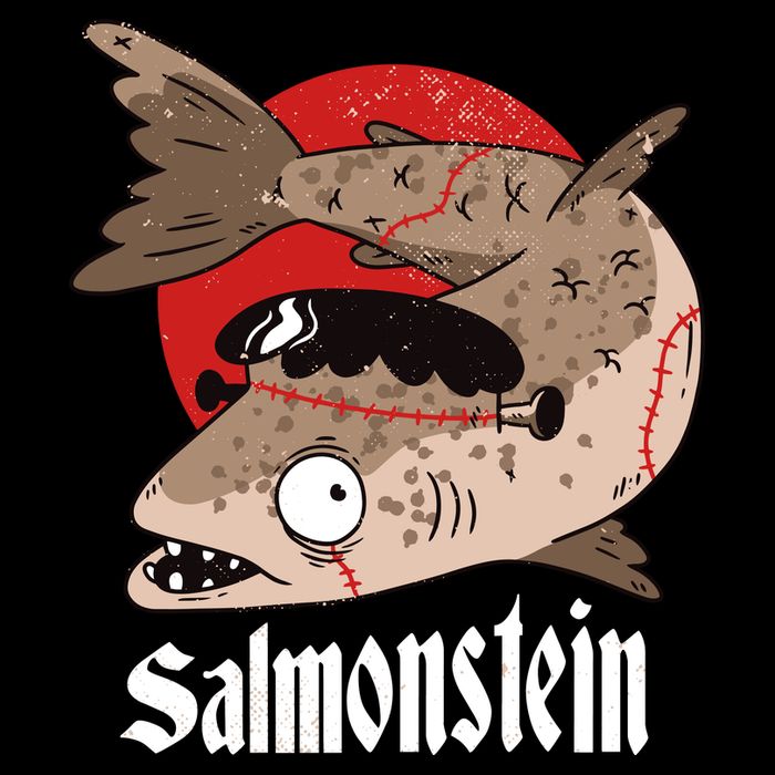 Salmonstein Button