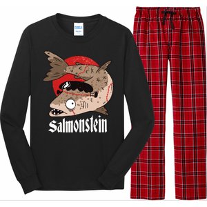 Salmonstein Long Sleeve Pajama Set