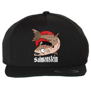 Salmonstein Wool Snapback Cap