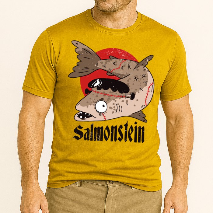 Salmonstein Cooling Performance Crew T-Shirt