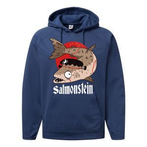 Salmonstein Performance Fleece Hoodie