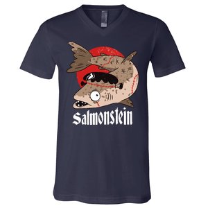 Salmonstein V-Neck T-Shirt