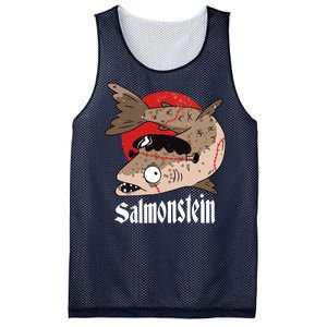 Salmonstein Mesh Reversible Basketball Jersey Tank