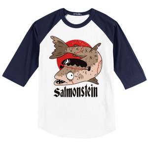 Salmonstein Baseball Sleeve Shirt