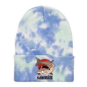 Salmonstein Tie Dye 12in Knit Beanie