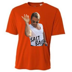 Salt Bae Funny Photo Meme Cooling Performance Crew T-Shirt