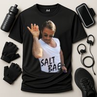 Salt Bae Funny Photo Meme Cooling Performance Crew T-Shirt