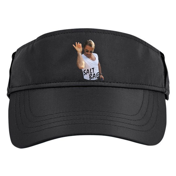Salt Bae Funny Photo Meme Adult Drive Performance Visor