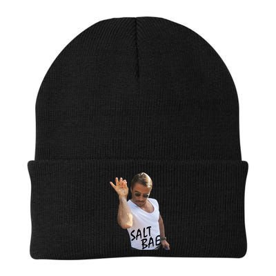 Salt Bae Funny Photo Meme Beanie