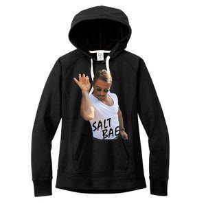 Salt Bae Funny Photo Meme Women's Fleece Hoodie