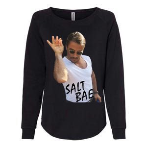 Salt Bae Funny Photo Meme Womens California Wash Sweatshirt