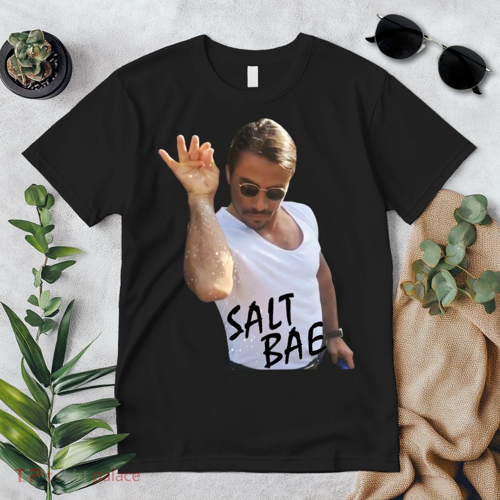 Salt Bae Funny Photo Meme Premium T-Shirt