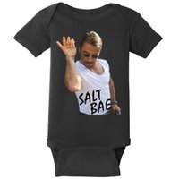 Salt Bae Funny Photo Meme Baby Bodysuit