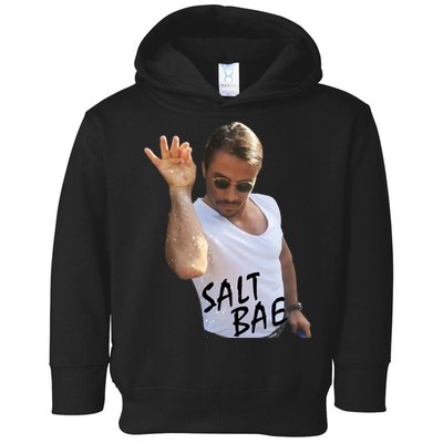 Salt Bae Funny Photo Meme Toddler Hoodie