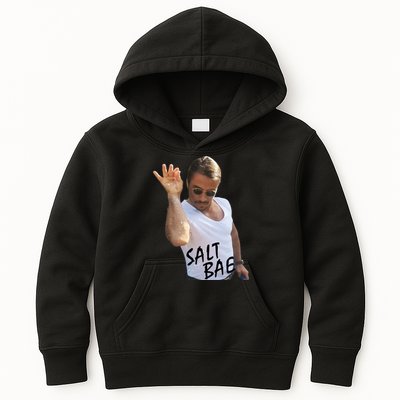 Salt Bae Funny Photo Meme Kids Hoodie