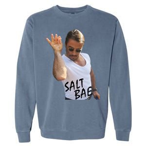 Salt Bae Funny Photo Meme Garment-Dyed Sweatshirt