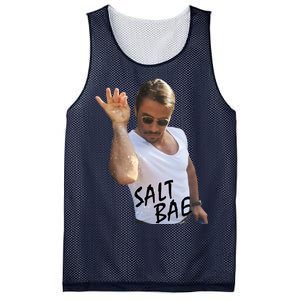 Salt Bae Funny Photo Meme Mesh Reversible Basketball Jersey Tank