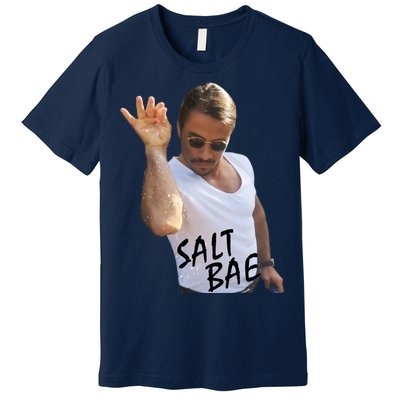 Salt Bae Funny Photo Meme Premium T-Shirt