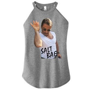 Salt Bae Funny Photo Meme Women's Perfect Tri Rocker Tank