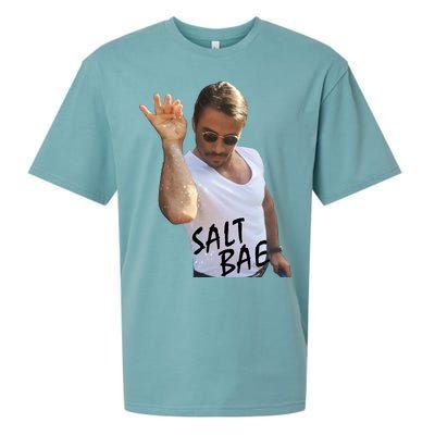 Salt Bae Funny Photo Meme Sueded Cloud Jersey T-Shirt