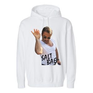 Salt Bae Funny Photo Meme Garment-Dyed Fleece Hoodie