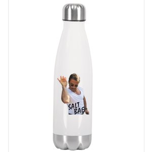 Salt Bae Funny Photo Meme Stainless Steel Insulated Water Bottle