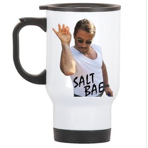 Salt Bae Funny Photo Meme Stainless Steel Travel Mug