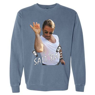 Salt Bae Meme Funny Salt Shaker Garment-Dyed Sweatshirt