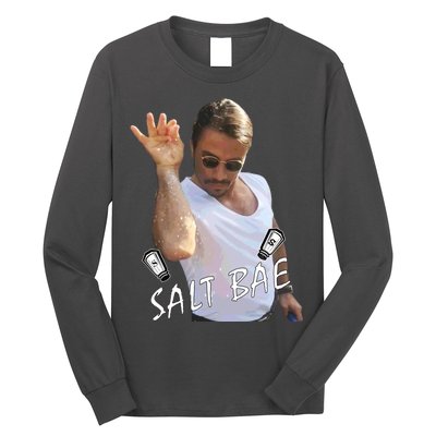 Salt Bae Meme Funny Salt Shaker Long Sleeve Shirt