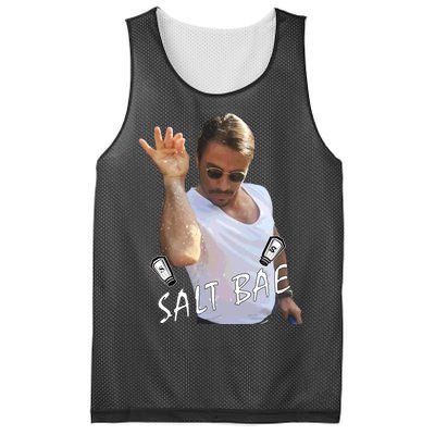 Salt Bae Meme Funny Salt Shaker Mesh Reversible Basketball Jersey Tank