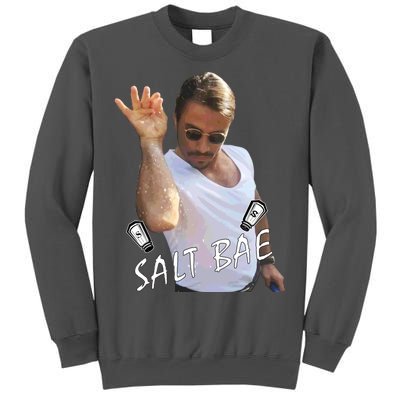 Salt Bae Meme Funny Salt Shaker Tall Sweatshirt