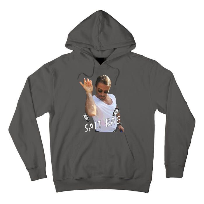 Salt Bae Meme Funny Salt Shaker Tall Hoodie