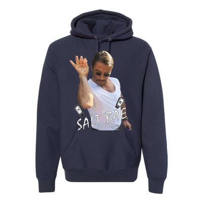 Salt Bae Meme Funny Salt Shaker Premium Hoodie