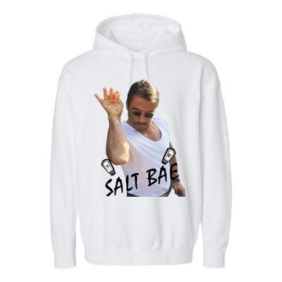 Salt Bae Meme Funny Salt Shaker Garment-Dyed Fleece Hoodie