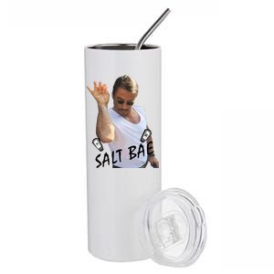 Salt Bae Meme Funny Salt Shaker Stainless Steel Tumbler