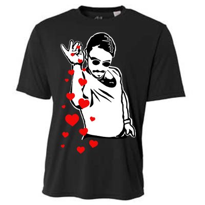 Salt Bae Valentines Day Cooling Performance Crew T-Shirt