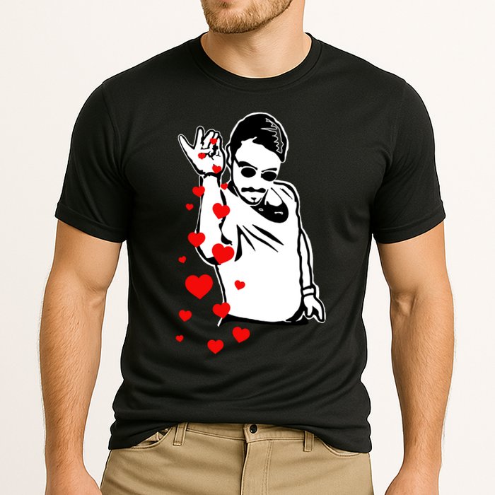 Salt Bae Valentines Day Cooling Performance Crew T-Shirt
