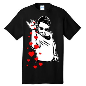 Salt Bae Valentines Day Tall T-Shirt