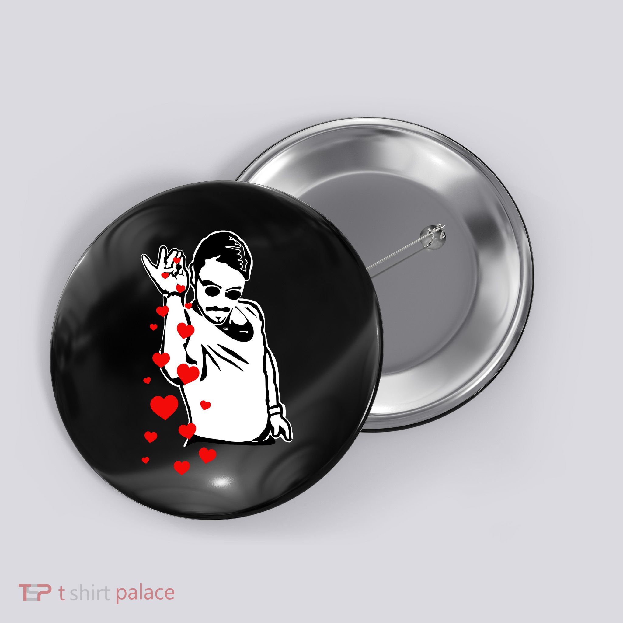 Salt Bae Valentines Day Button