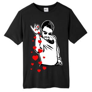 Salt Bae Valentines Day Tall Fusion ChromaSoft Performance T-Shirt