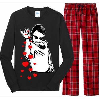 Salt Bae Valentines Day Long Sleeve Pajama Set